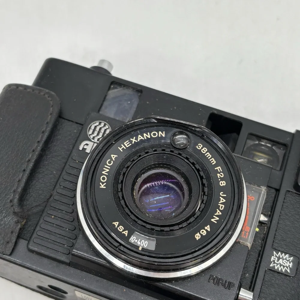 Konica C35 AF Film Camera 38mm Vintage Untested Black